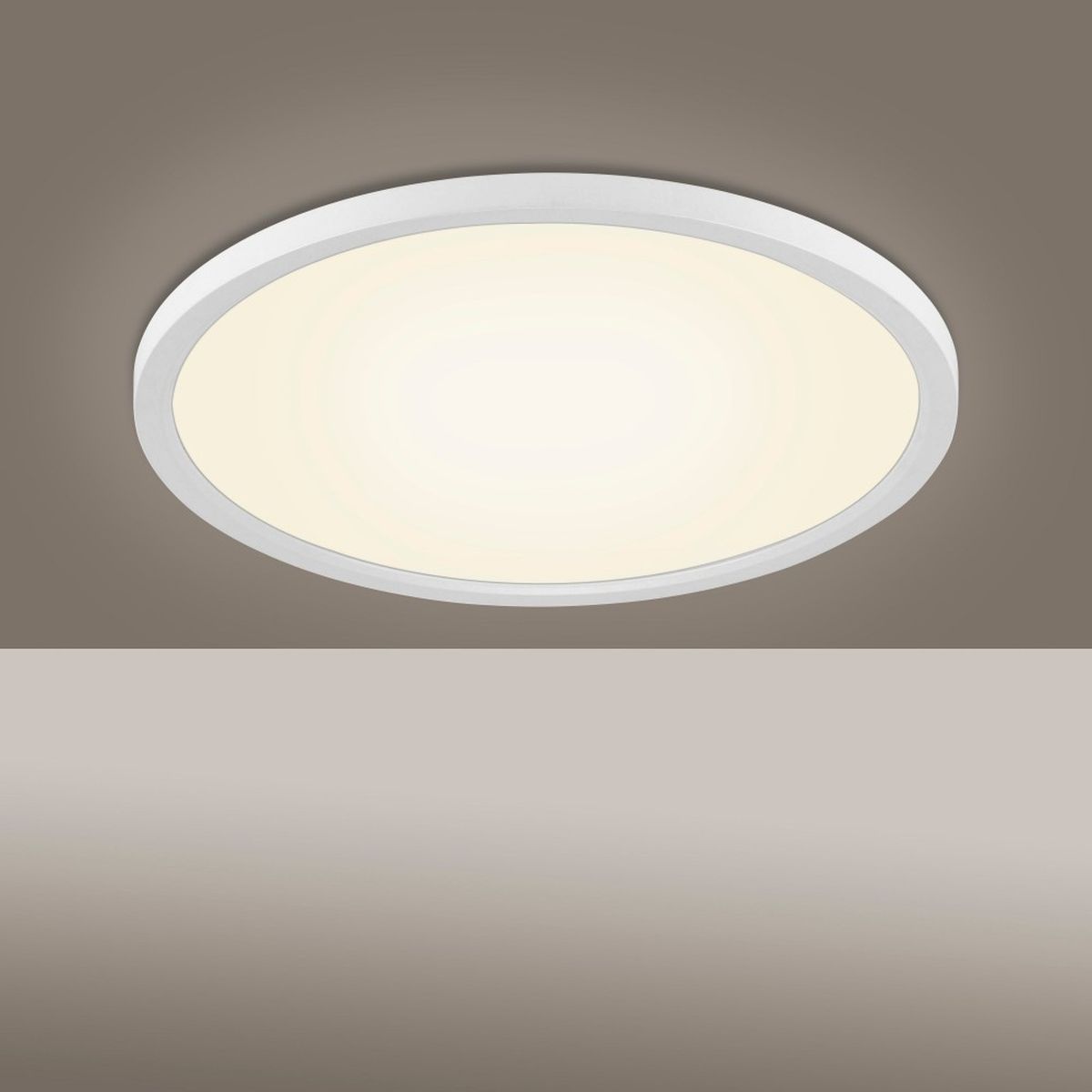 Just Light Flat plafon 1x20W biały 15571-16