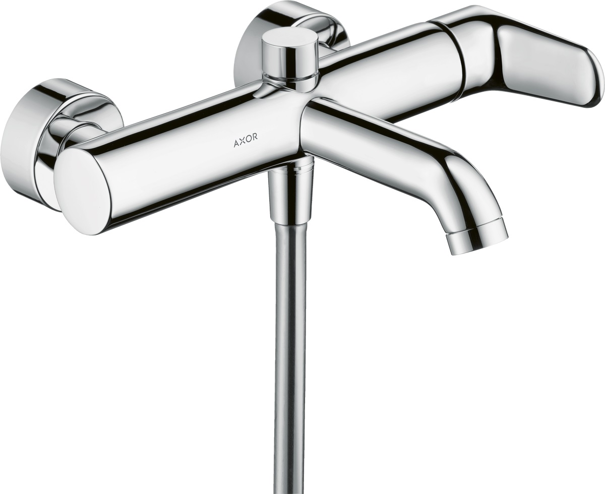 Axor Citterio M bateria wannowo-prysznicowa ścienna chrom 34420000