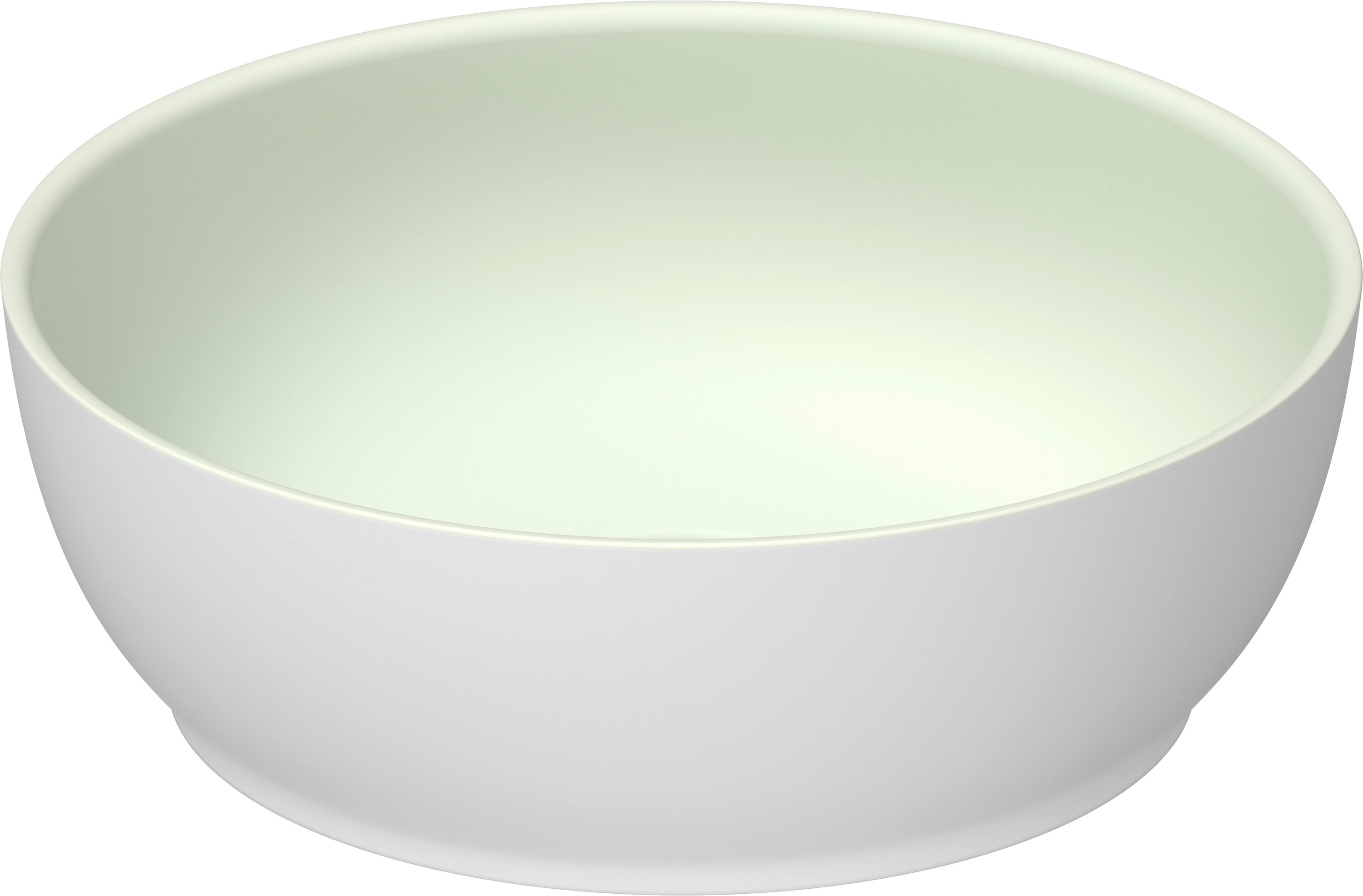 Duravit Sivida umywalka 30x30 cm okrągła nablatowa biała-zielona 266002FG00