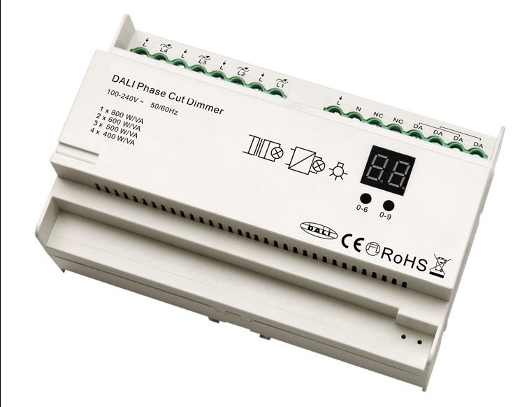 Unilight ściemniacz 4x1,5A 230V biały DALI-05UL