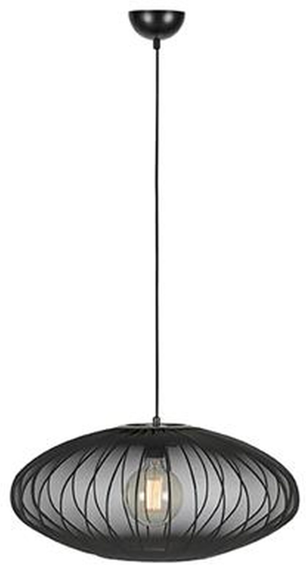 Markslöjd Florence lampa wisząca 1x40W czarny 108793