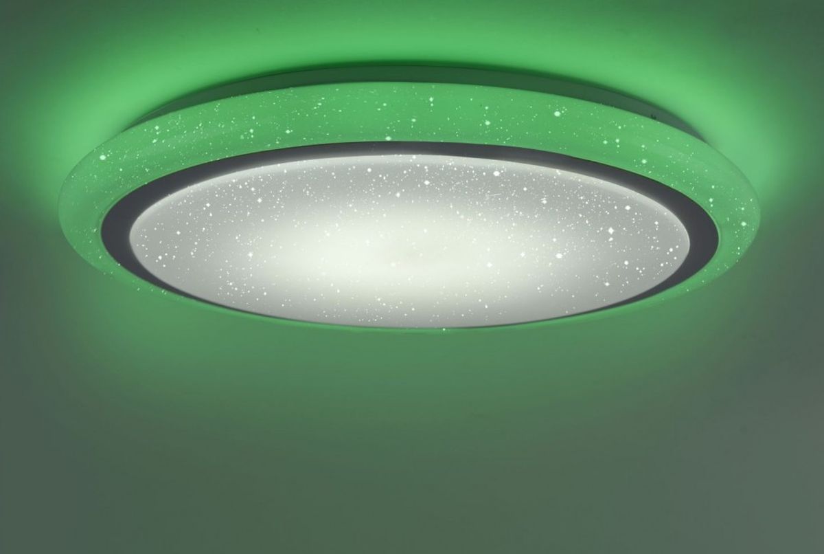 Just Light Luisa plafon 1x37W+1x5W biały 15230-16