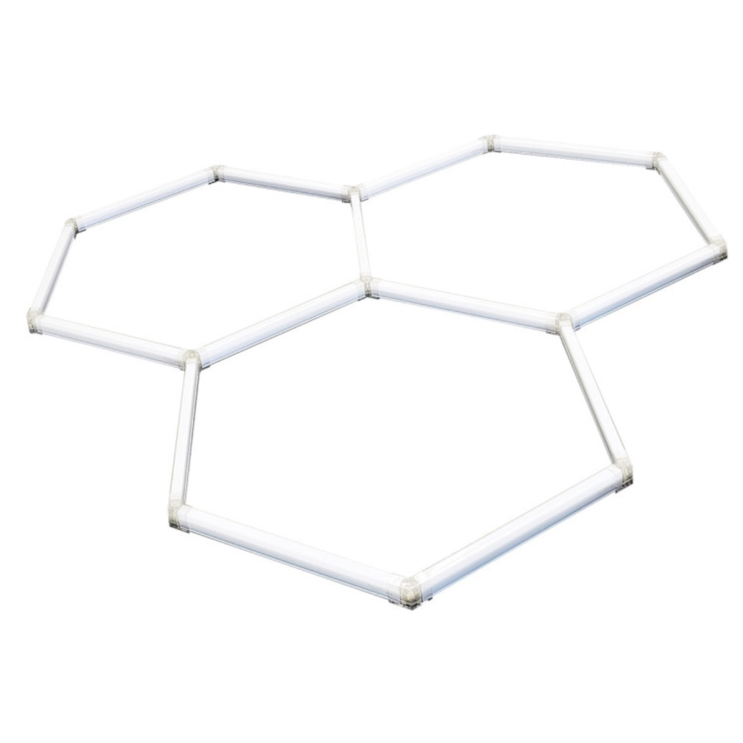 Light Prestige Geometric New lampa sufitowa LED 14x4 W biały LP-0209/3C 4K