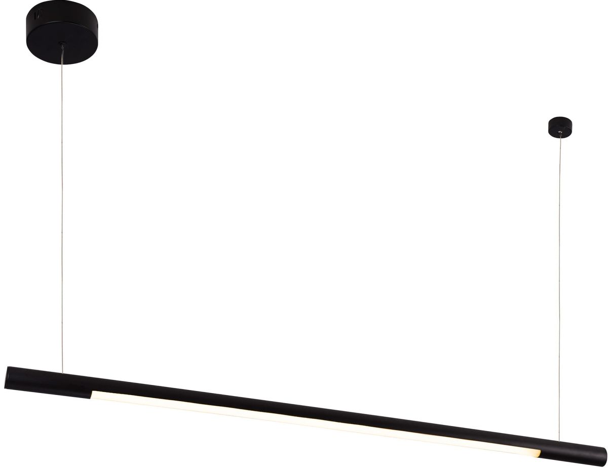 MaxLight Organic lampa wisząca 1x16 W czarna P0354