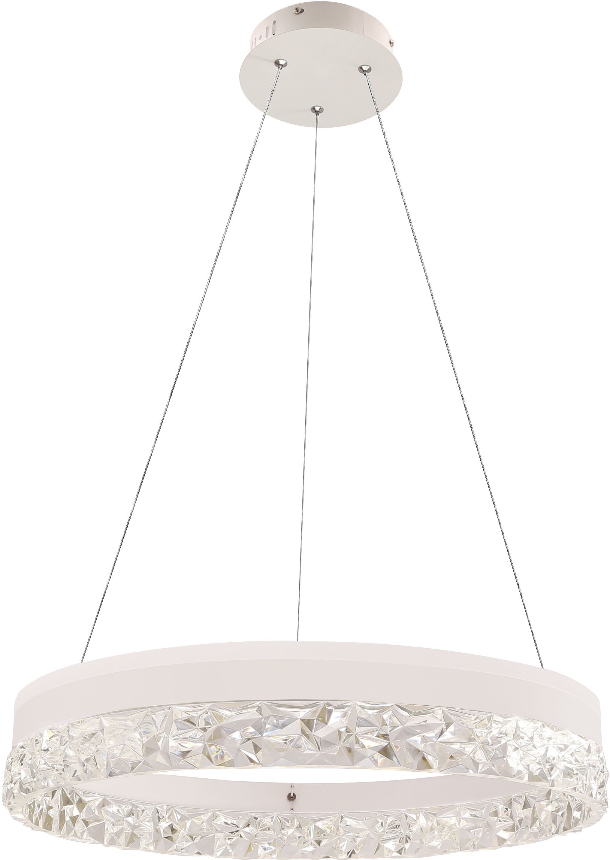 Candellux Frozi lampa wisząca 1x32 W biała 31-35547