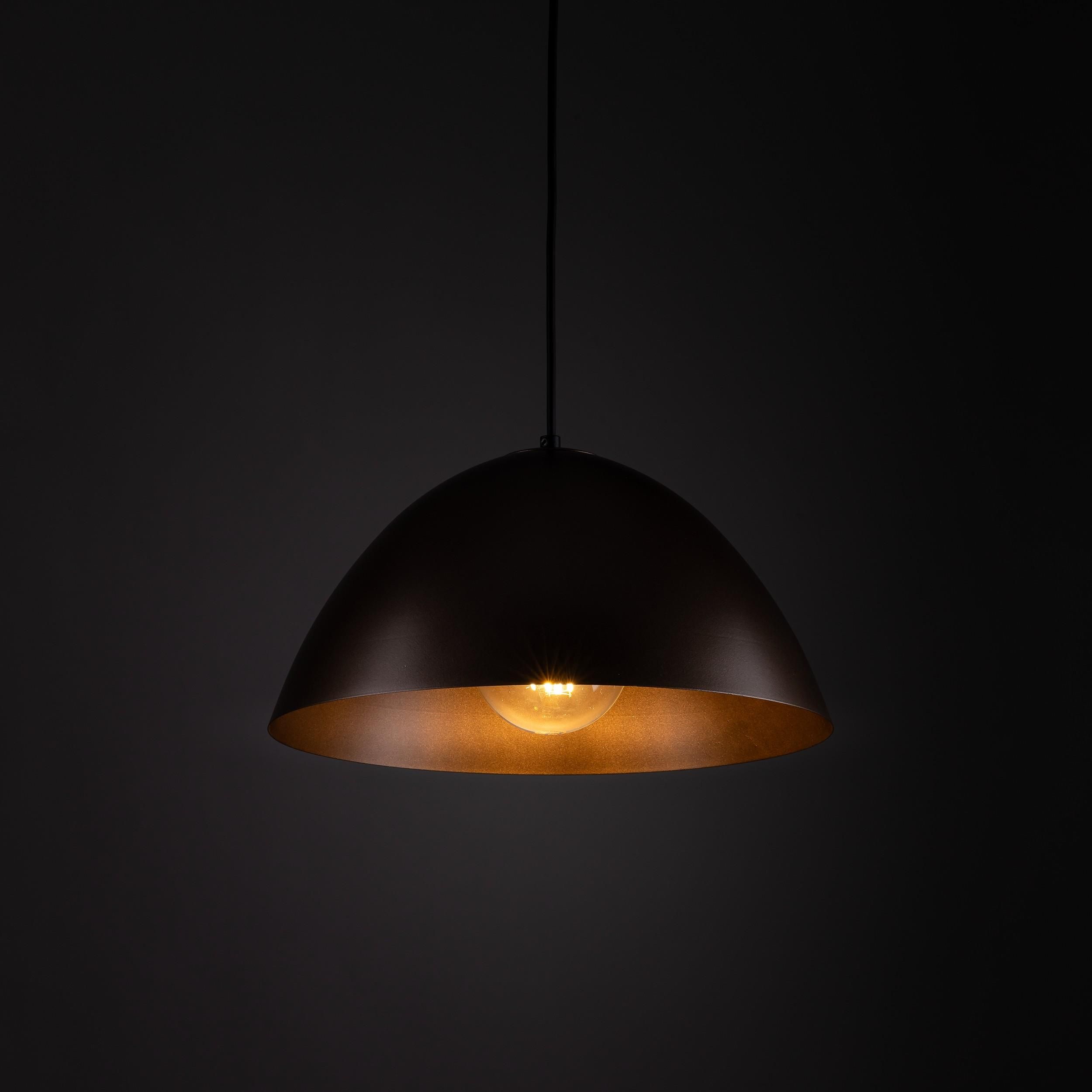 TK Lighting Faro lampa wisząca 1x15W brązowy 4332