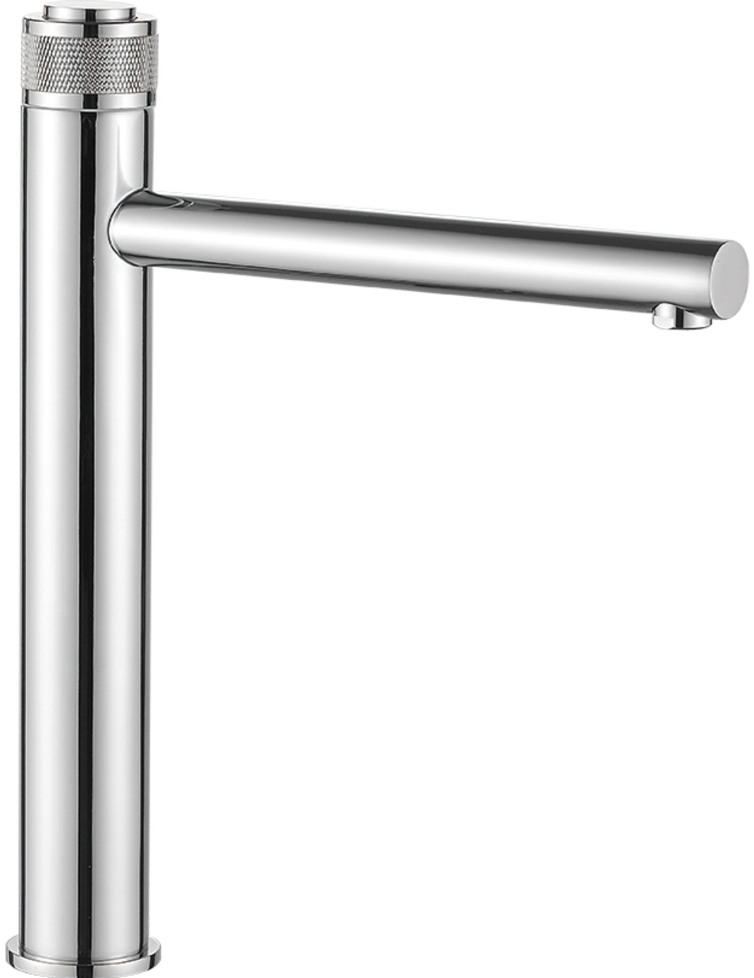 Laveo Volumo bateria umywalkowa stojąca wysoka chrom BAV02ND