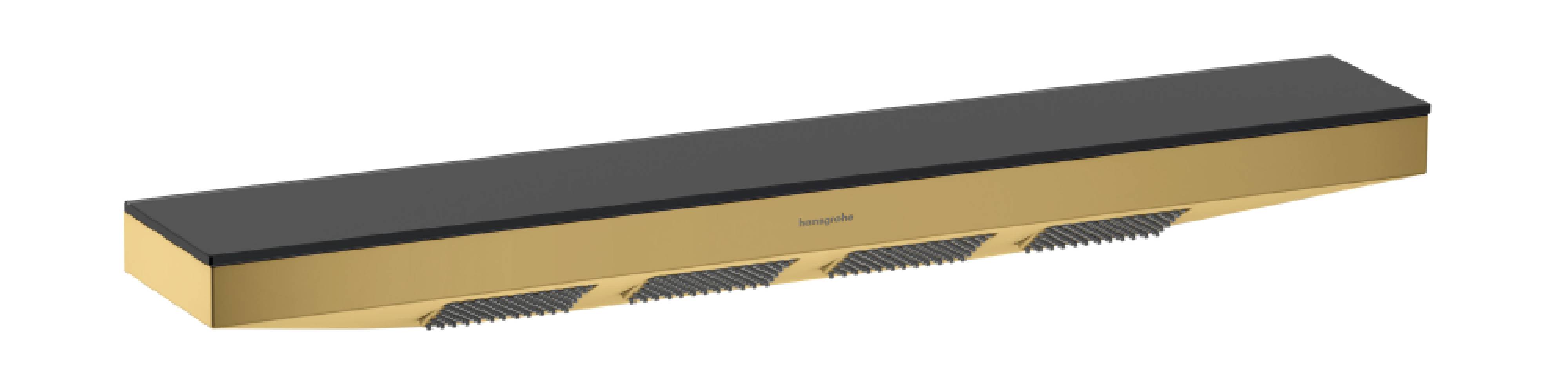 Hansgrohe Rainfinity dysza z półką prysznicową złoty optyczny polerowany 26243990