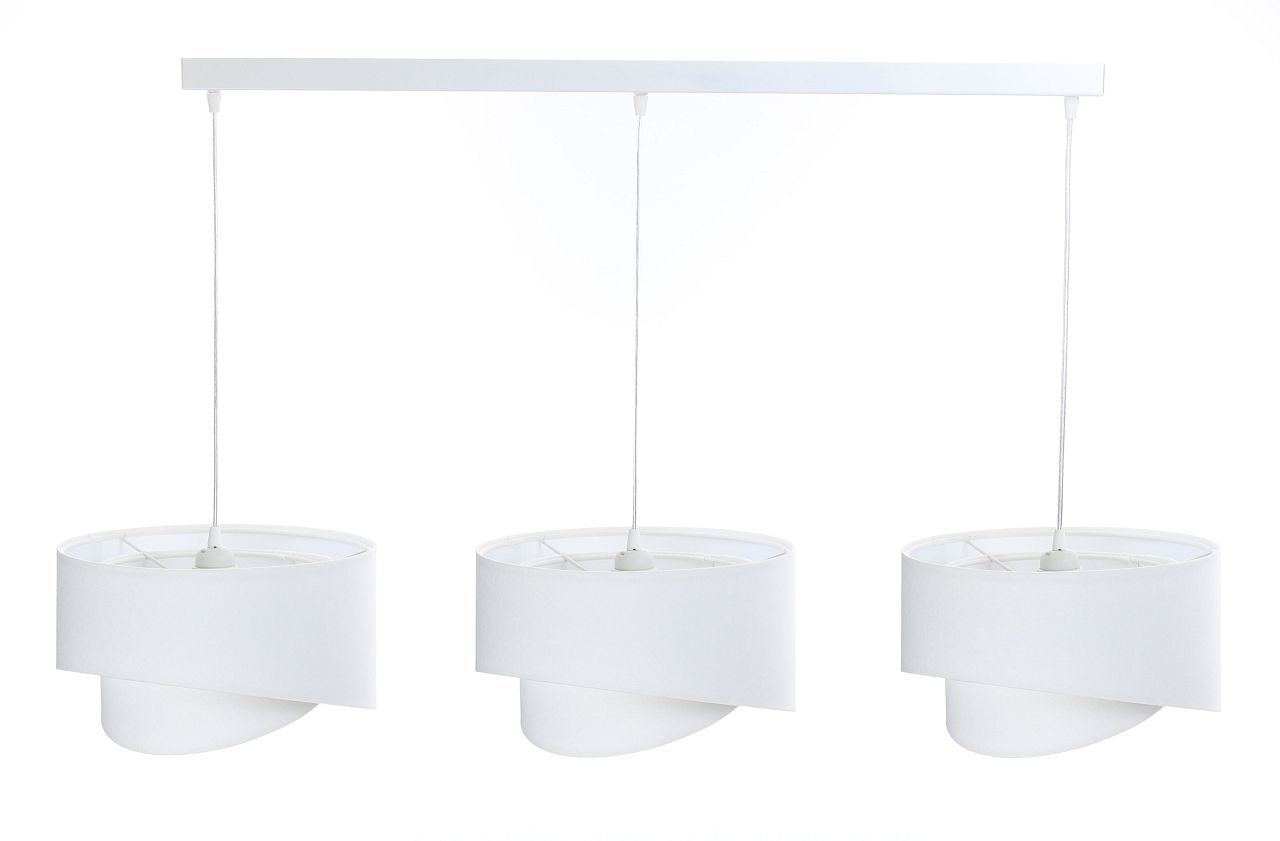 BPS Koncept Galaxy lampa wisząca 3x60 W biała 060-L3-060
