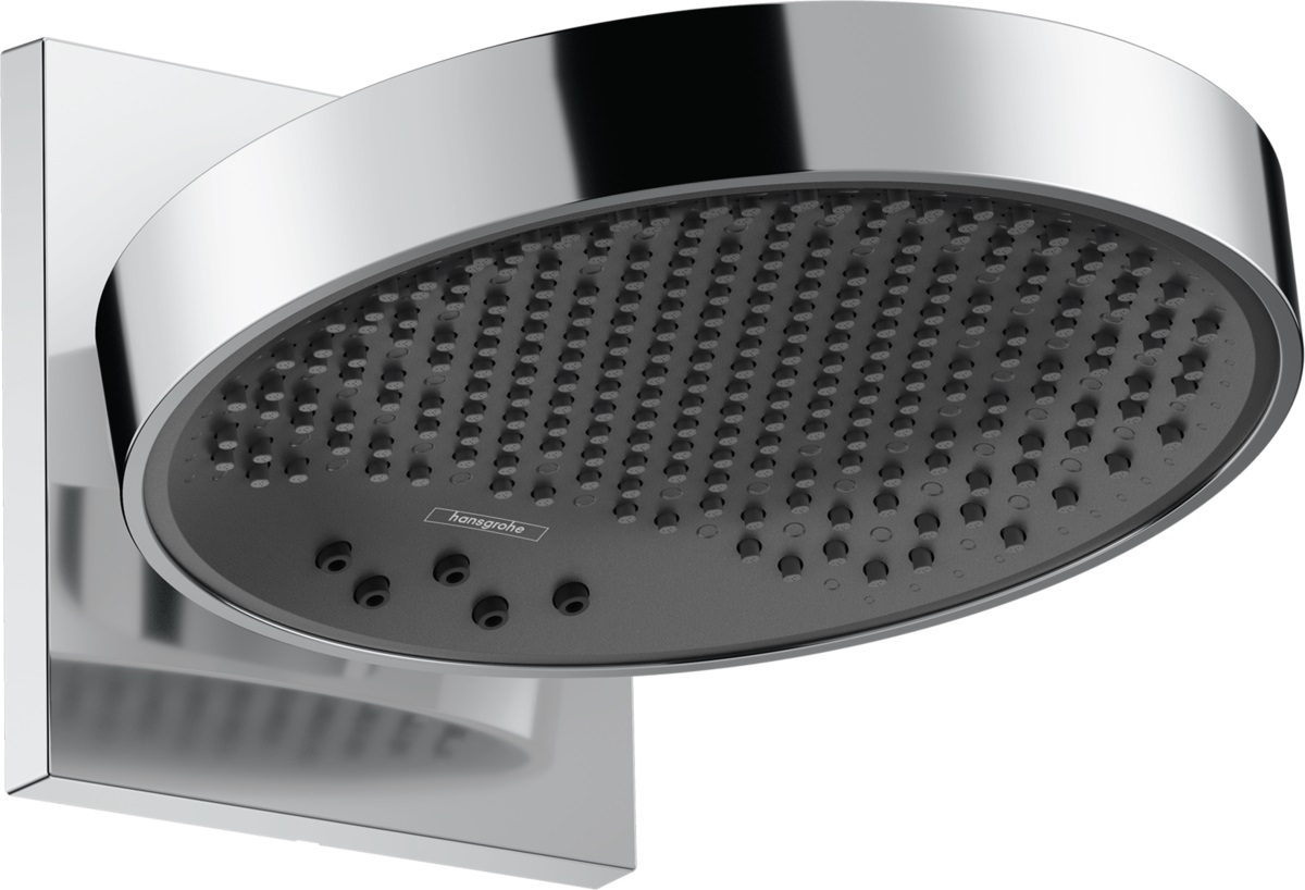 Hansgrohe Rainfinity deszczownica 25 cm okrągła z przyłączem ściennym chrom 26232000