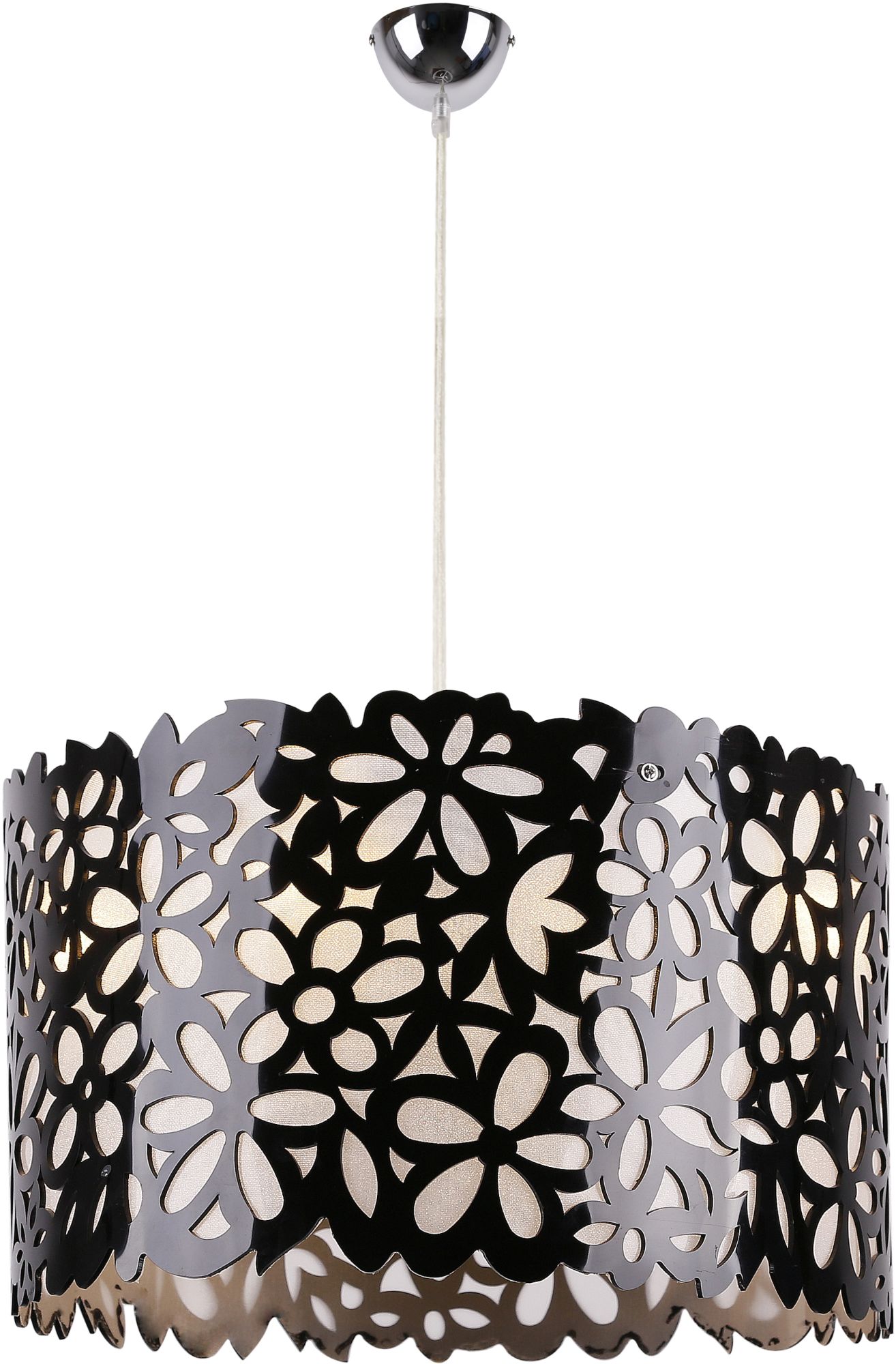 Candellux Simona lampa wisząca 3x40W czarna 33-87174