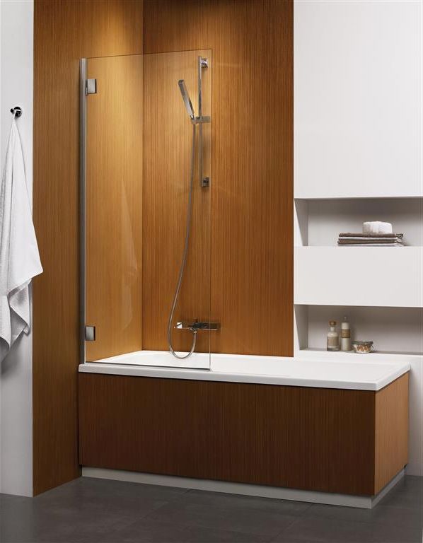 Radaway Carena PNJ I parawan nawannowy 67 cm lewy chrom/szkło przezroczyste 1202101-101L