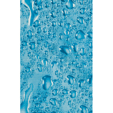 Duschy Water Blue zasłona prysznicowa 200x180 cm niebieska woda 627-81
