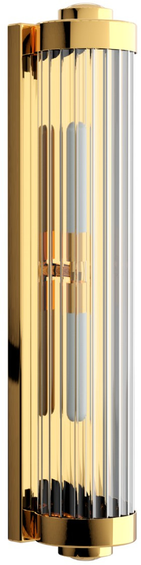 Orlicki Design Fumi Parette Gold kinkiet 2x8W LED złoty/przezroczysty OR84481 - Wysyłka w 24h
