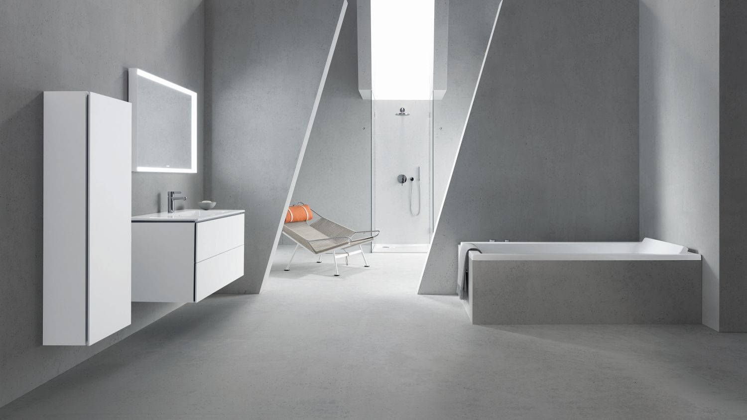 Duravit L-Cube szafka 102 cm podumywalkowa wisząca biały mat LC624201818