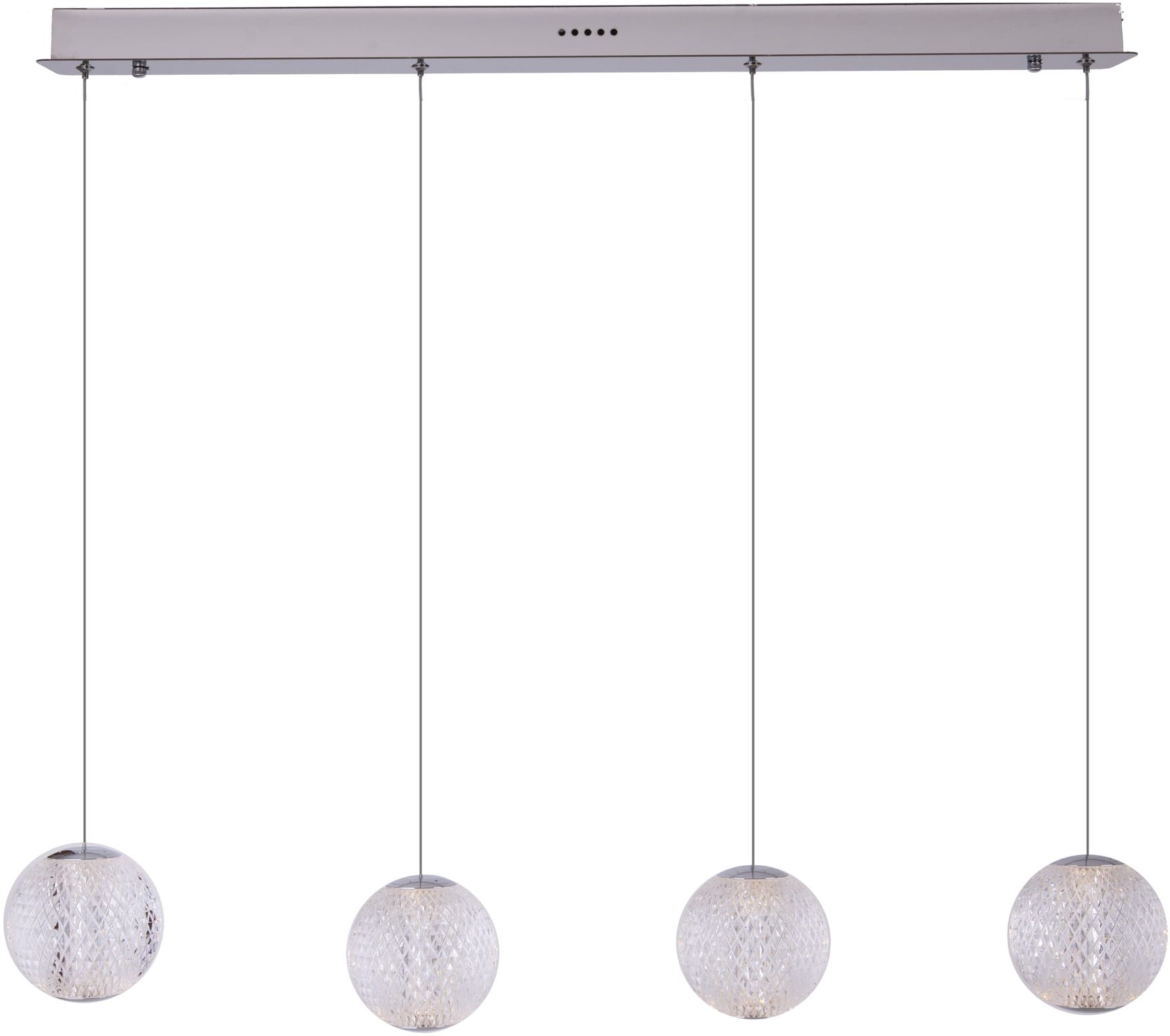 MaxLight Nobile lampa wisząca 4x6W LED chrom P0480
