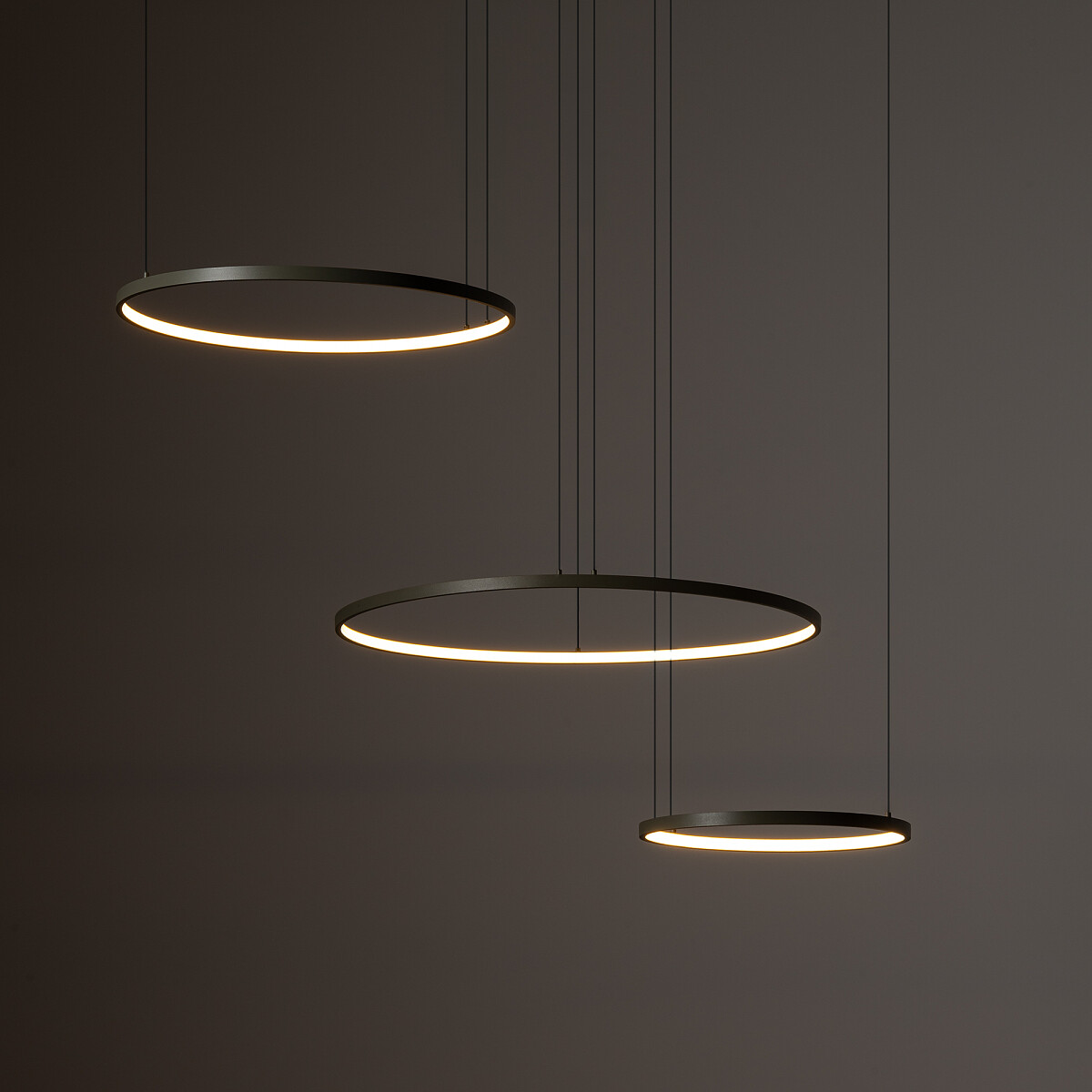 Nowodvorski Lighting Circolo Led lampa wisząca 1x45 W Silk olive 11398