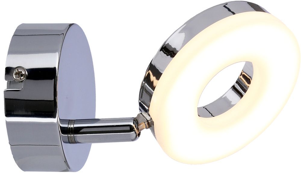 Candellux Thema kinkiet 1x5W LED chrom 91-60761