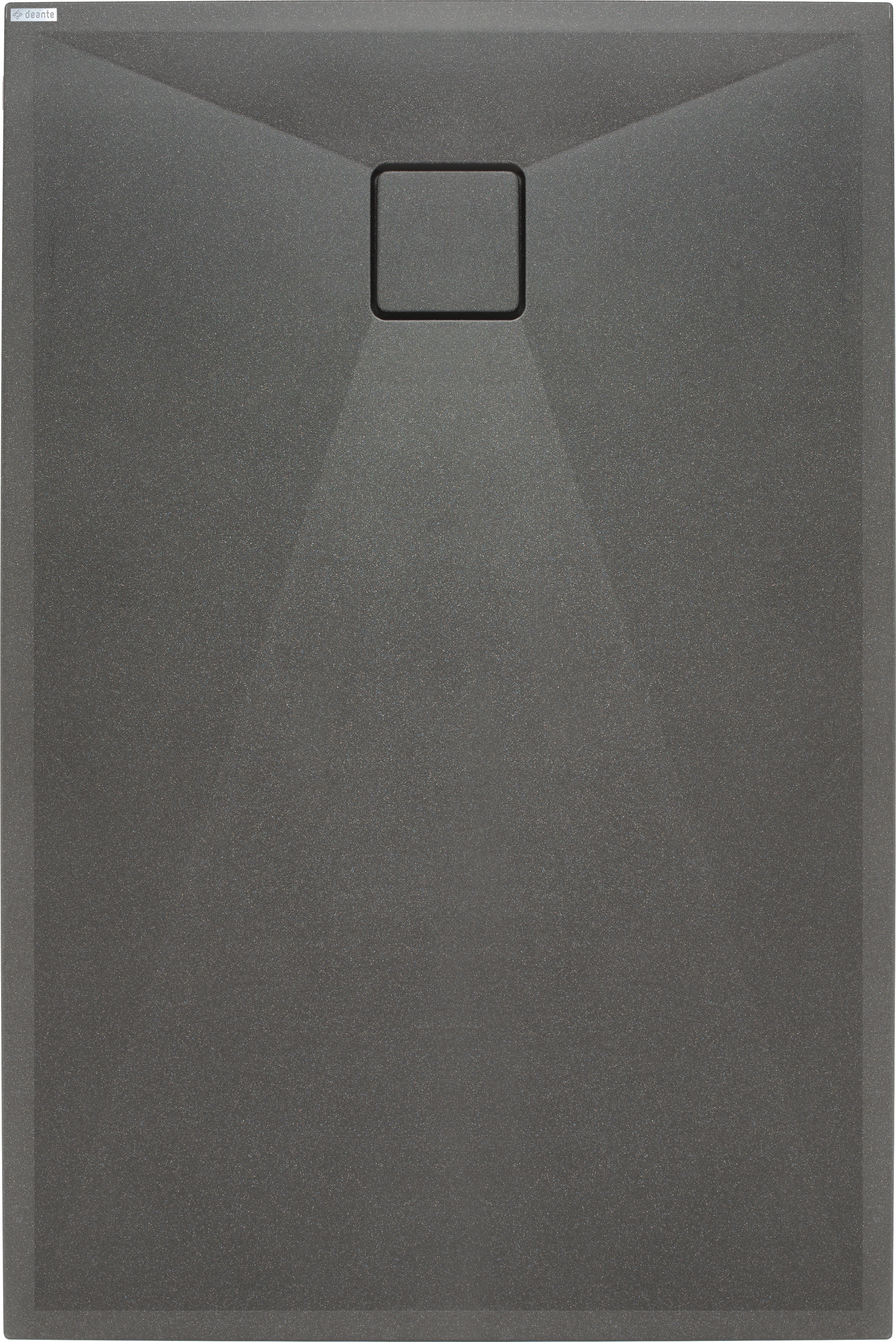 Deante Correo brodzik prostokątny 140x90 cm antracyt KQR_T47B