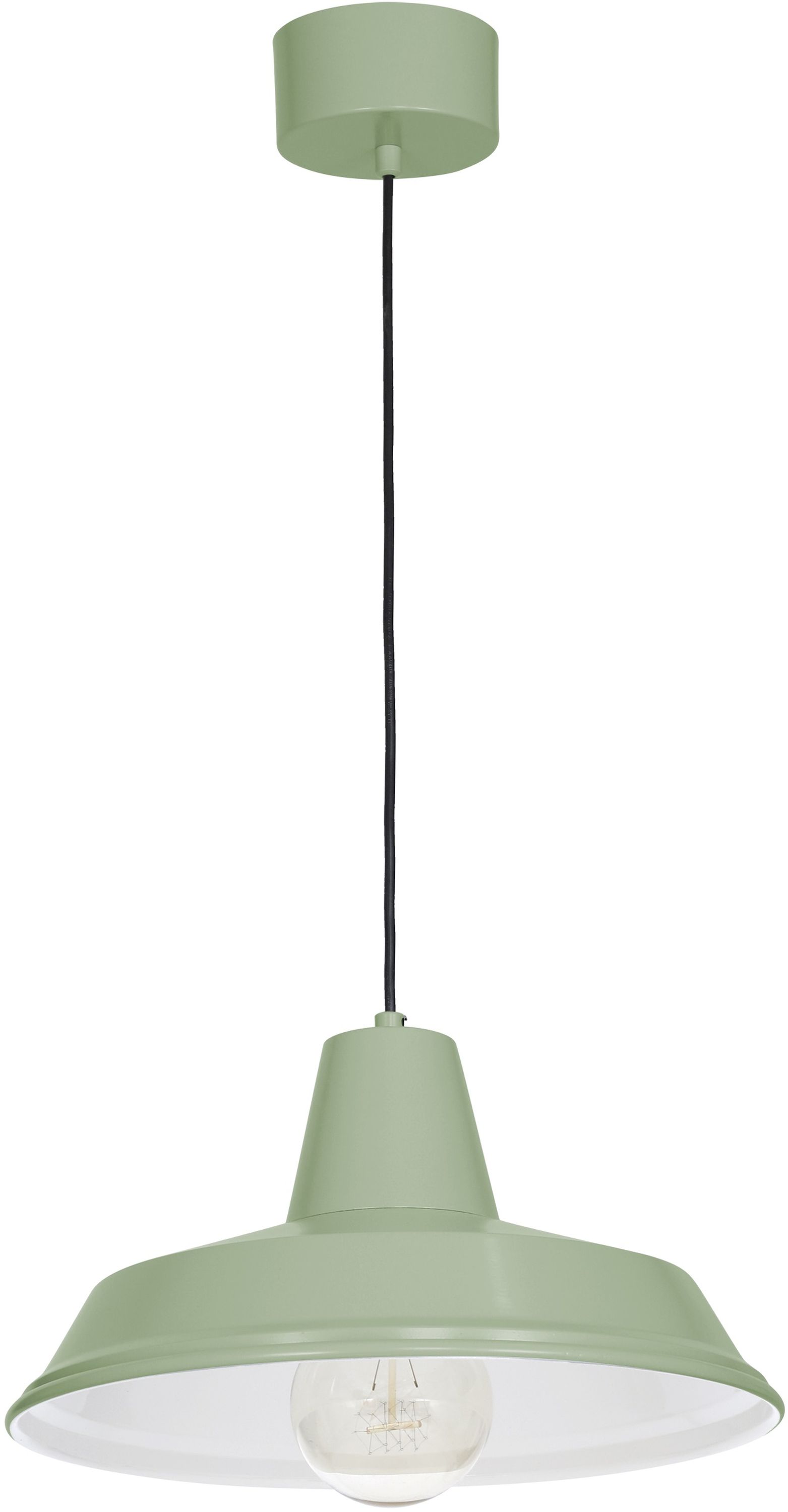 Luminex Class lampa wisząca 1x60W zielona 4029