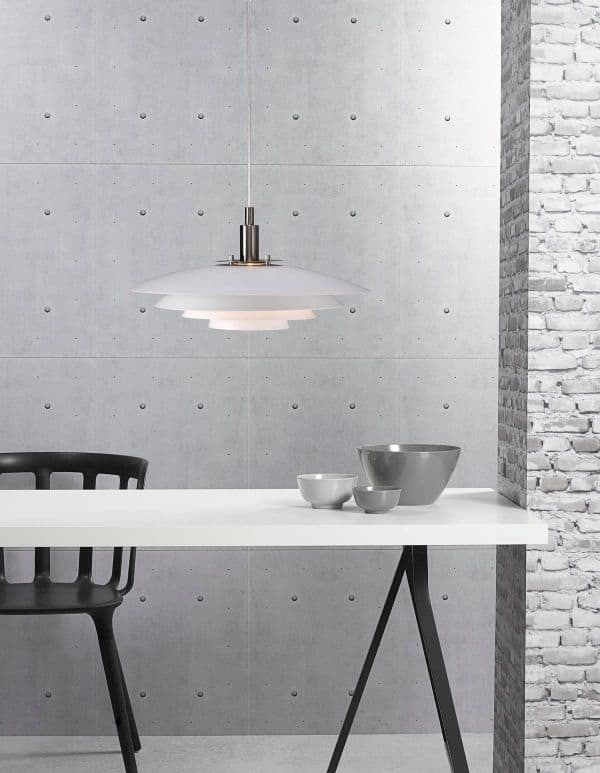 Nordlux Bretagne lampa wisząca 1x25 W biała 39489901 - Wysyłka w 24h