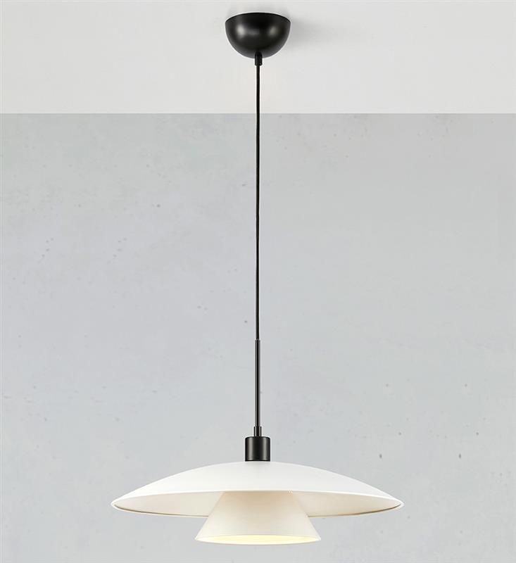 Markslöjd Millinge lampa wisząca 1x40 W biała 108430