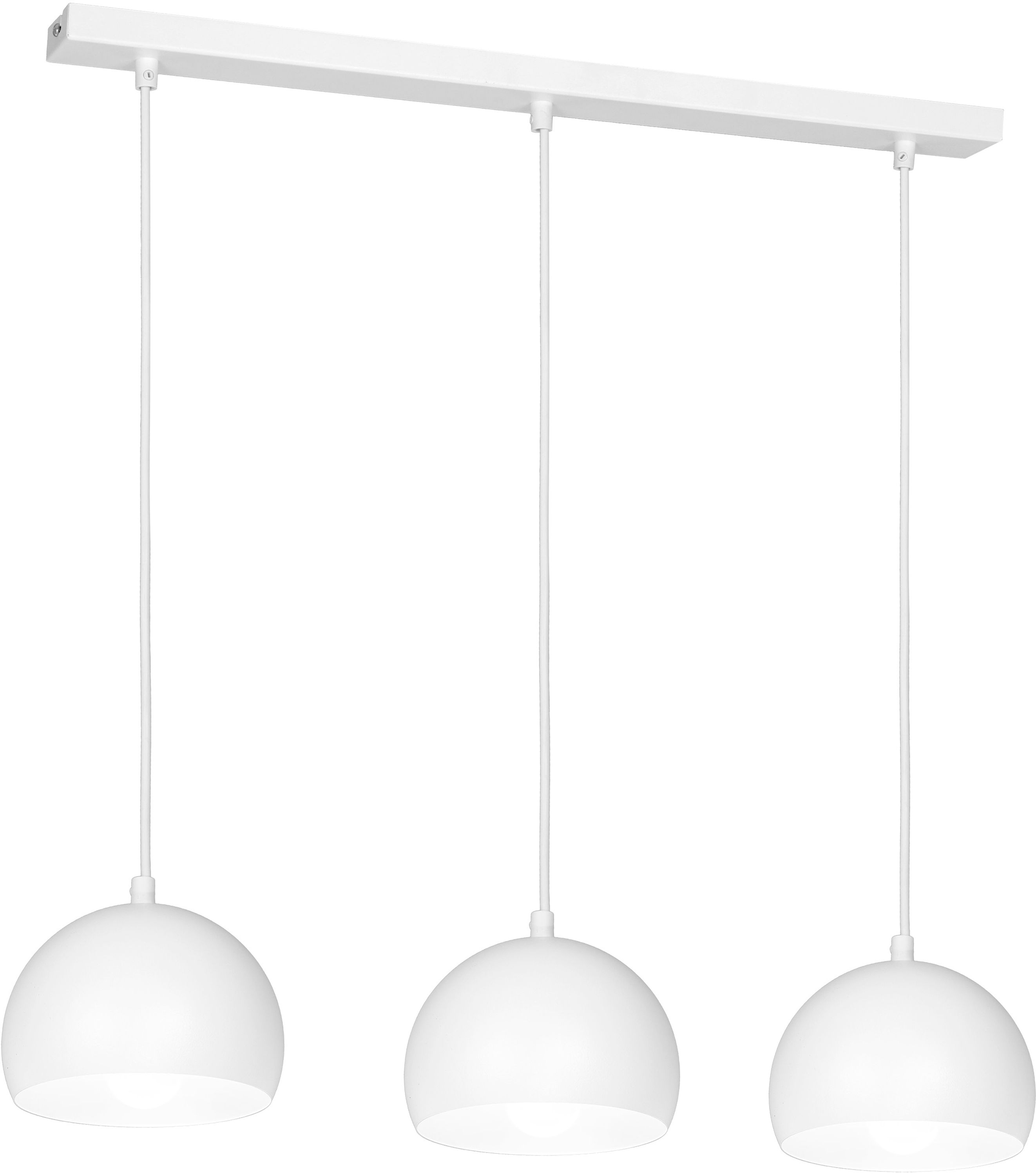 Luminex Sool lampa wisząca 3x60W biała 1212 - Wysyłka w 24h