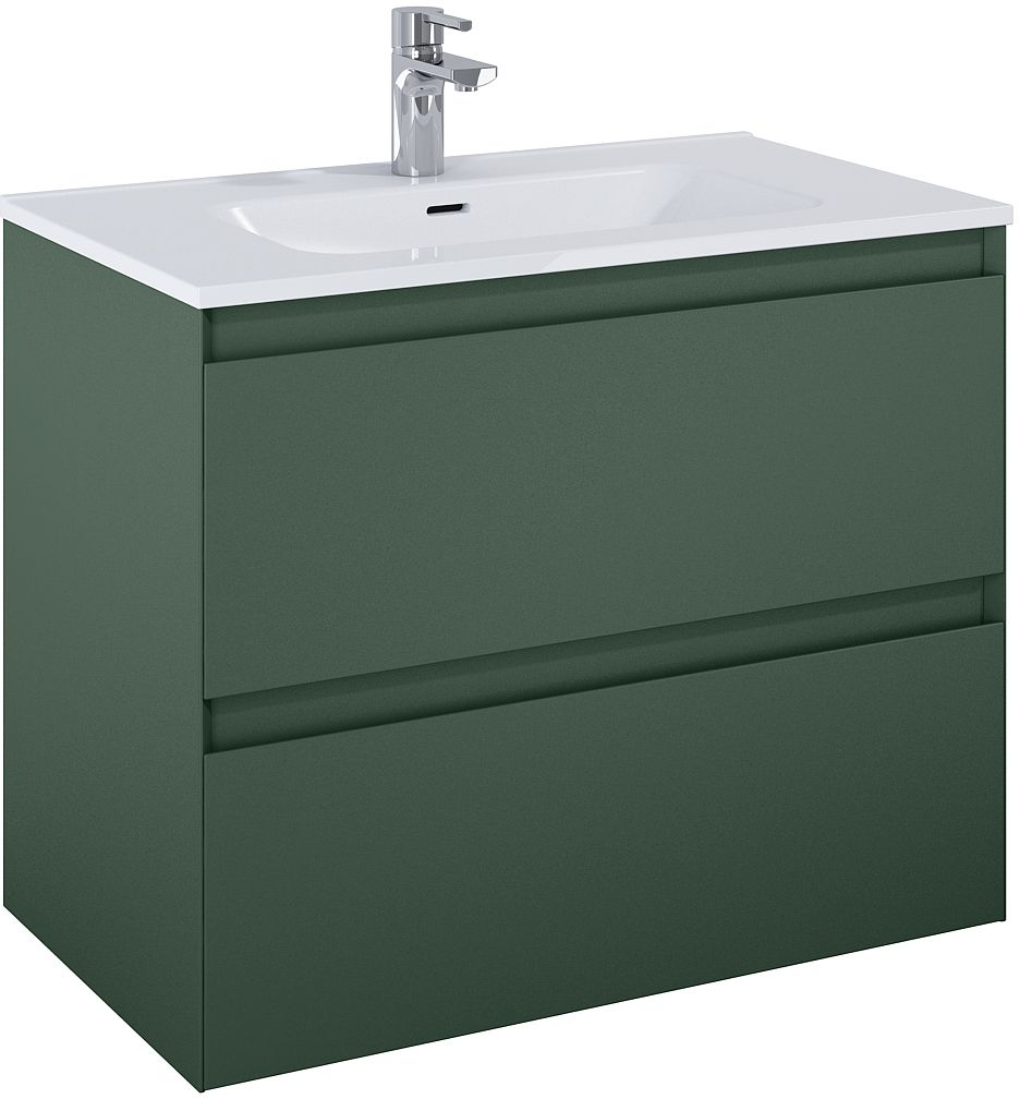 Elita Split szafka 80x45,8x63,5 cm podumywalkowa wisząca forest green matt RE010800057010 - Wysyłka w 24h