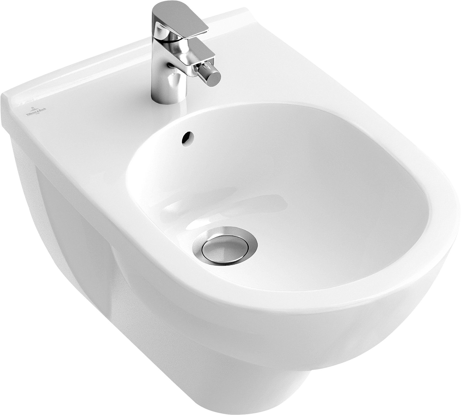 Villeroy & Boch O.Novo bidet wiszący CeramicPlus Weiss Alpin 546000R1
