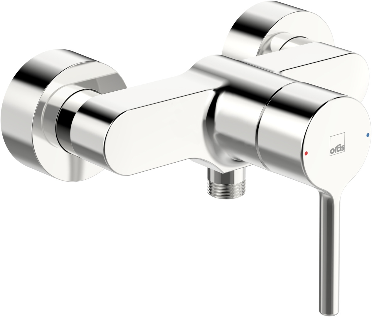 Oras Optima bateria prysznicowa ścienna chrom 2660AU - Wysyłka w 24h