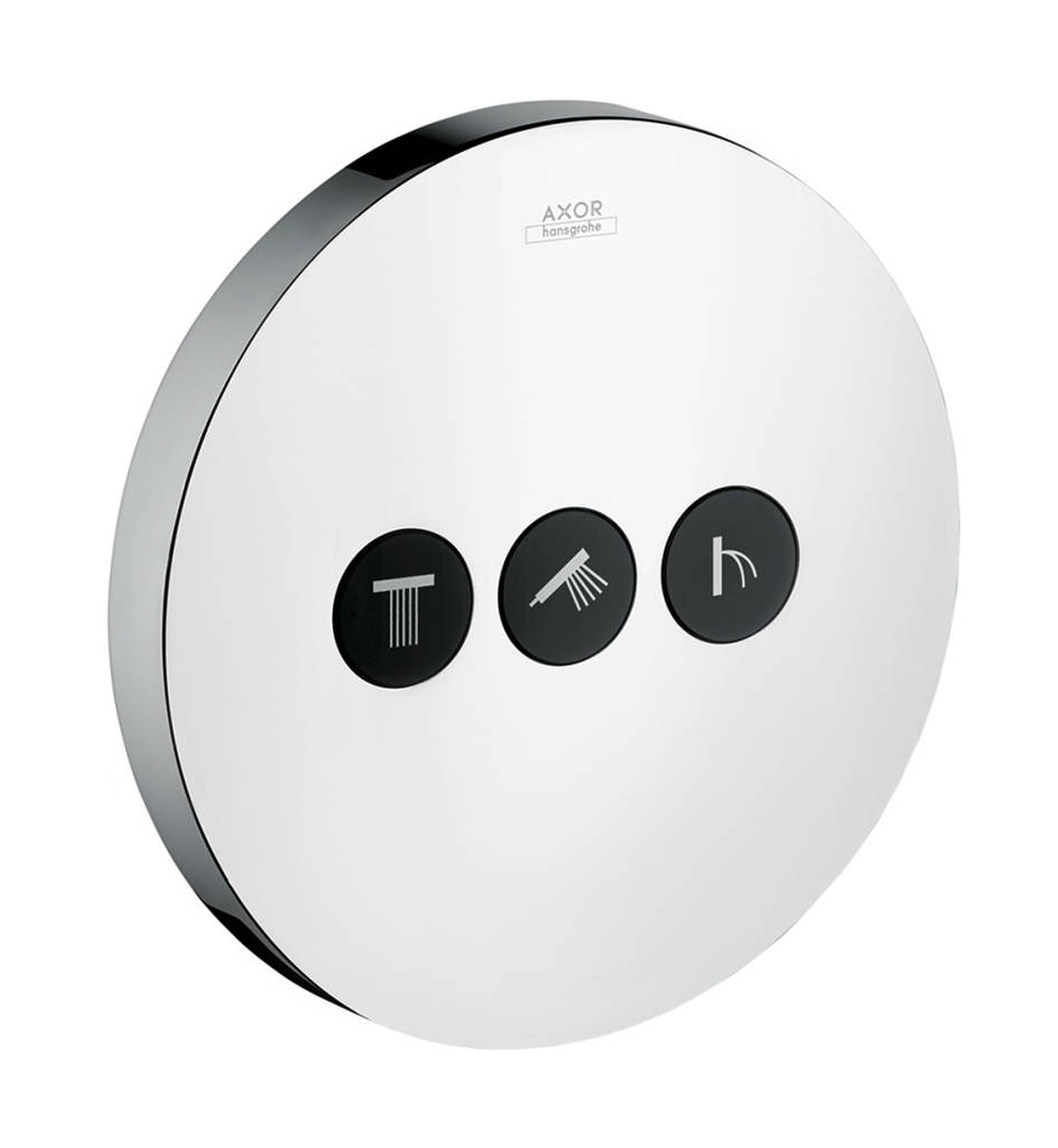 Axor ShowerSelect Round zawór odcinający podtynkowy chrom 36727000