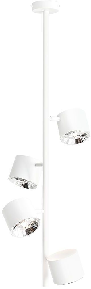 Aldex Bot 4 lampa podsufitowa 4x35W biała 1046PL_L2