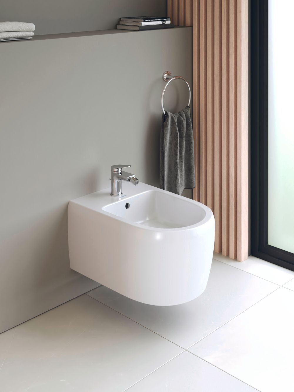 Duravit Qatego bidet wiszący HygieneGlaze biały połysk 2263152000