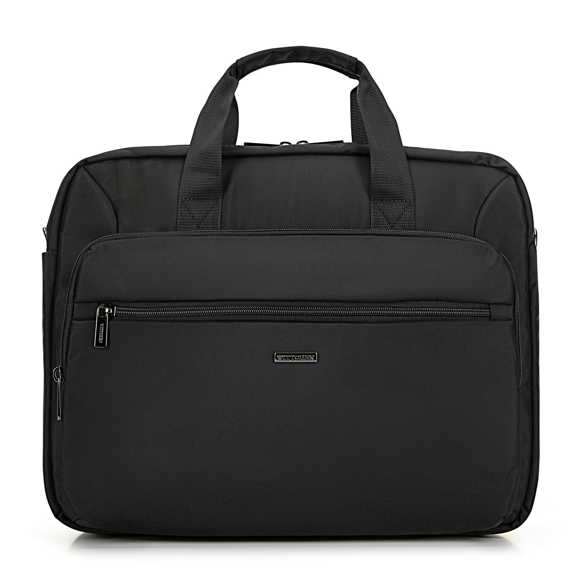Męska torba na laptopa 15,6’’ z kieszenią czarna