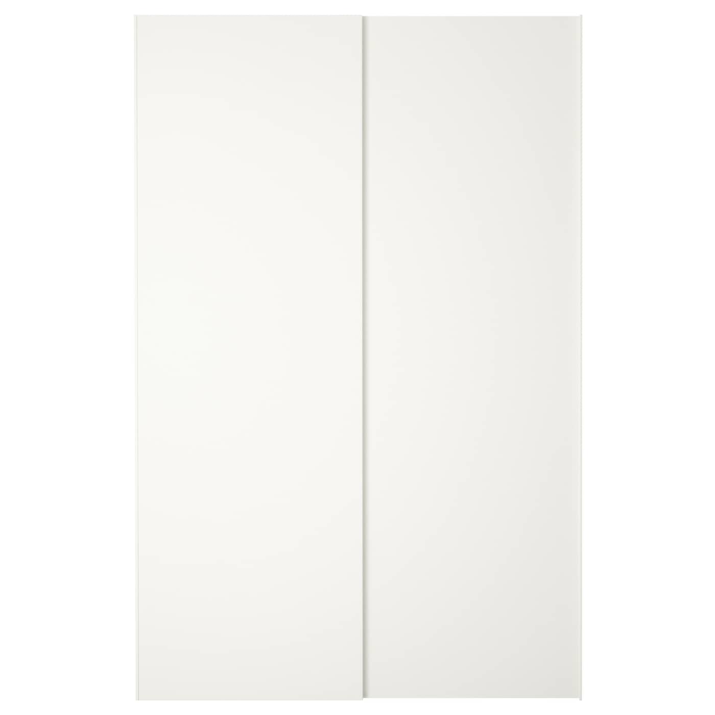 IKEA HASVIK Drzwi przesuwne, biały, 150x236 cm