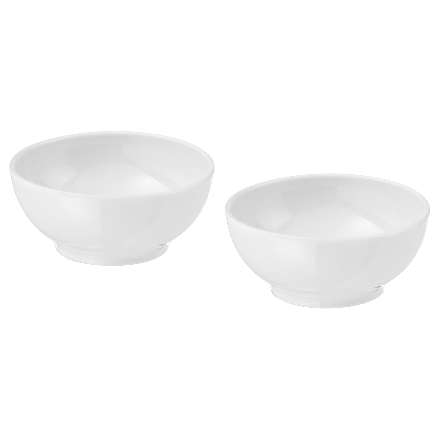 IKEA IKEA 365+ miska, zaokrąglone boki biały, 9 cm