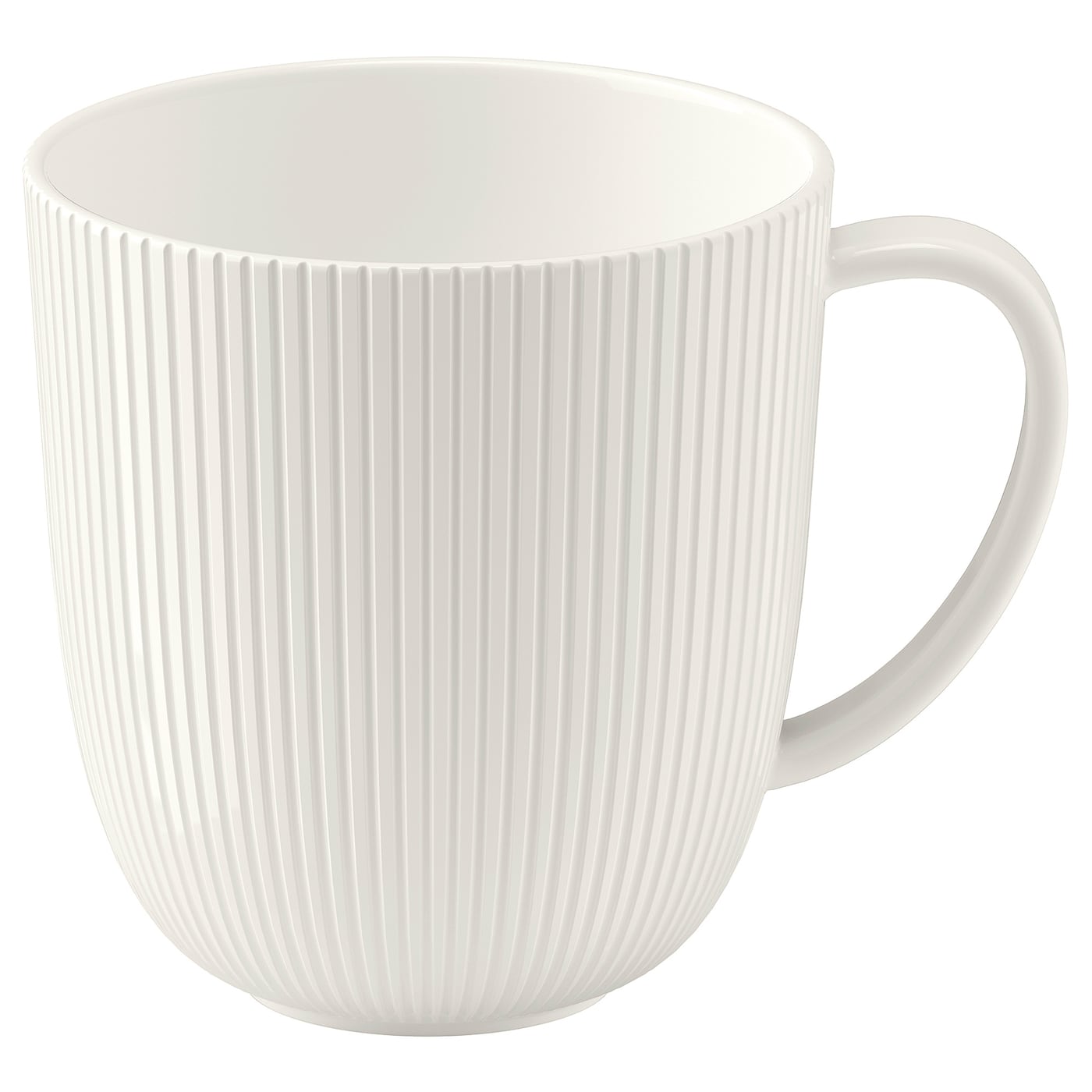 IKEA OFANTLIGT kubek, biały, 31 cl