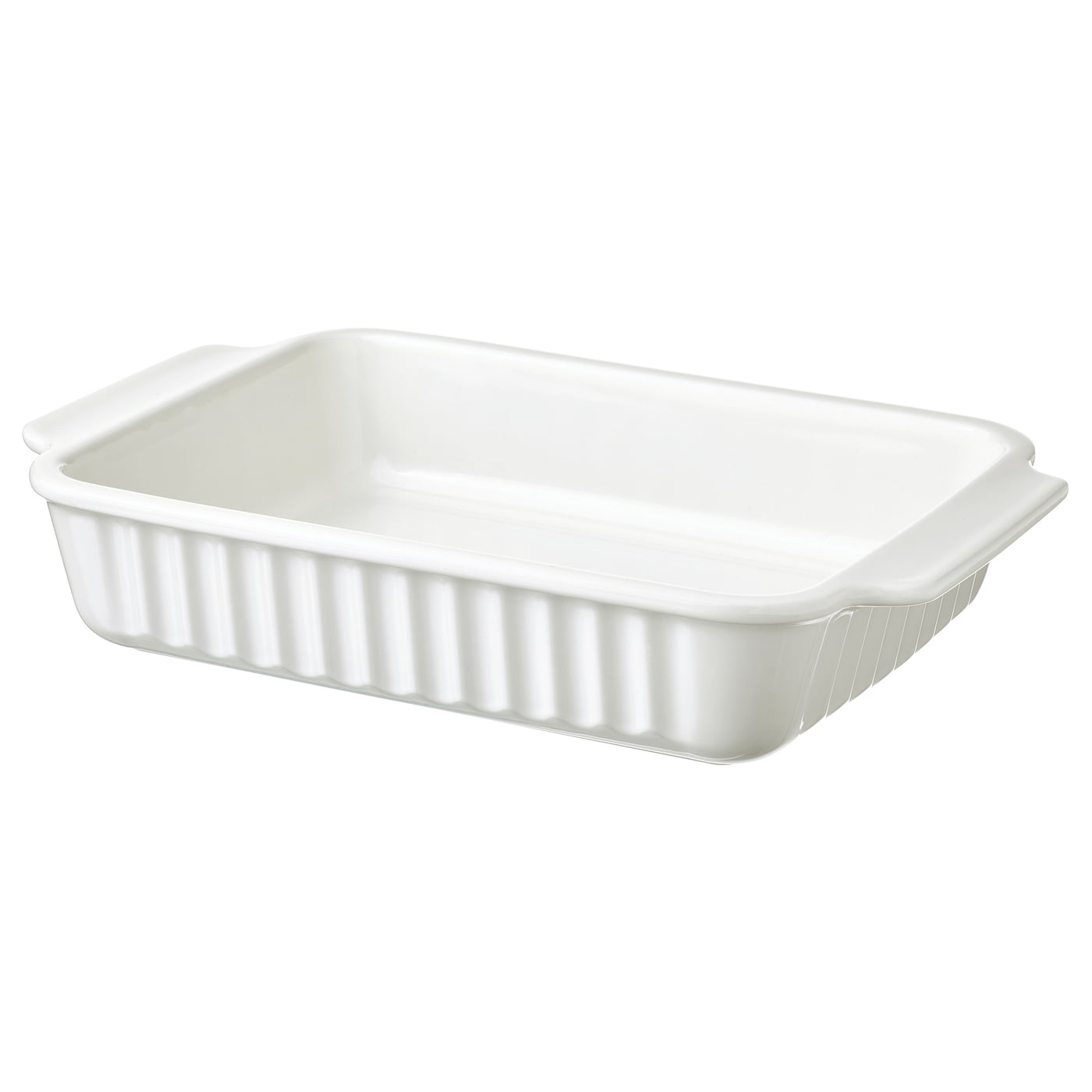 IKEA POETISK naczynie żaroodporne, kremowy, 34x23 cm