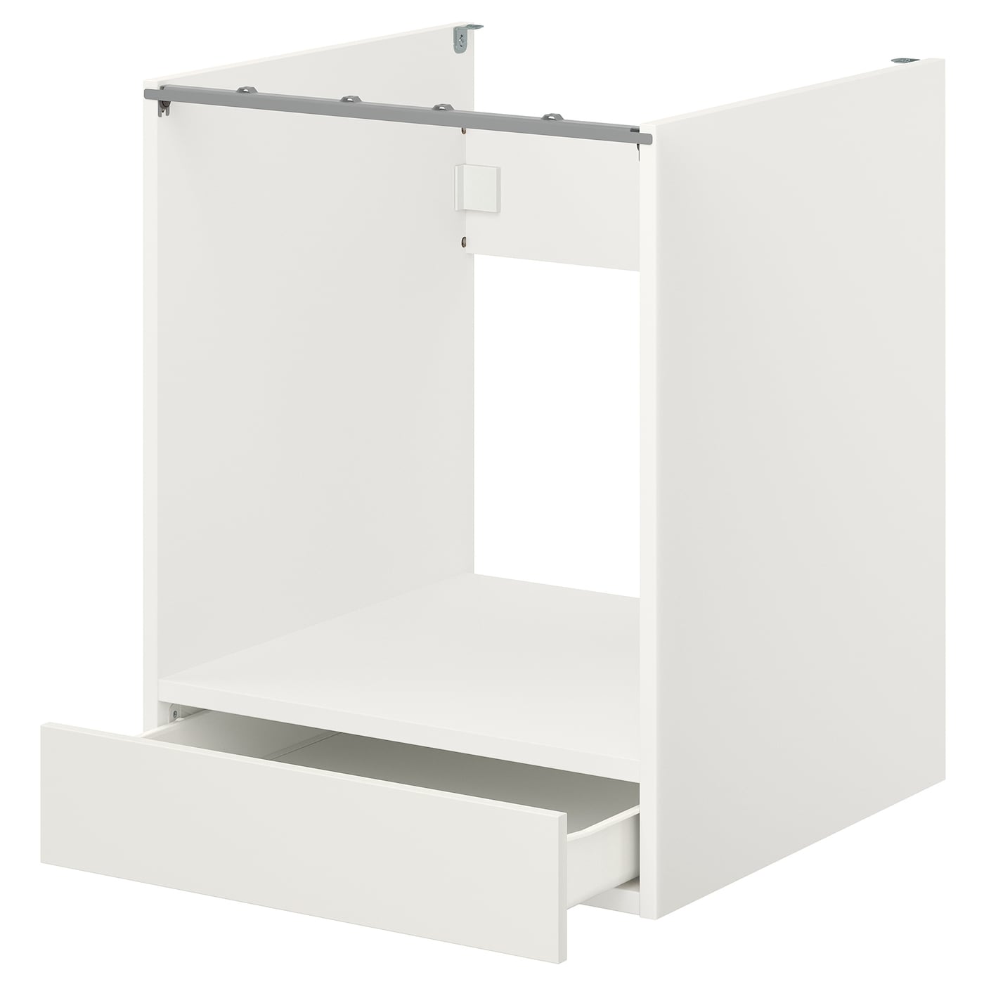 IKEA ENHET sz stj piek z szu, biały, 60x62x75 cm