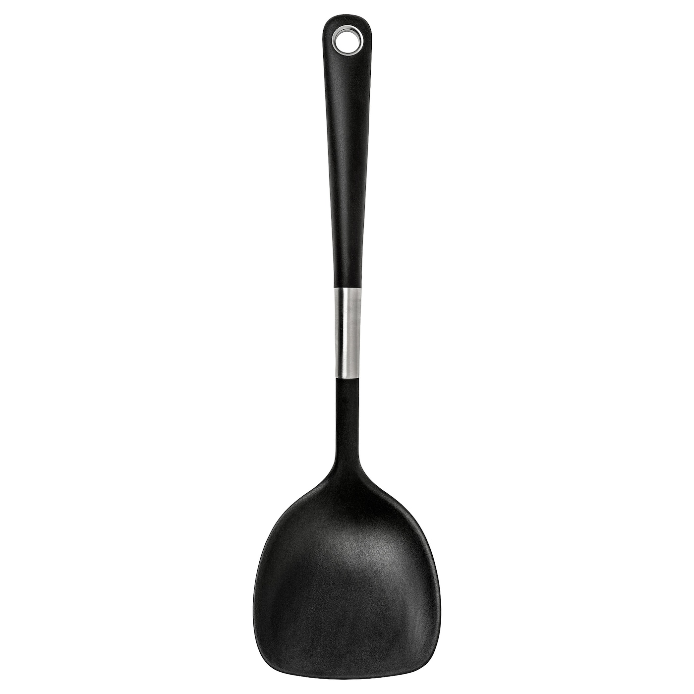 IKEA IKEA 365+ HJÄLTE łopatka do woka, stal nierdz/czarny, Długość: 34 cm