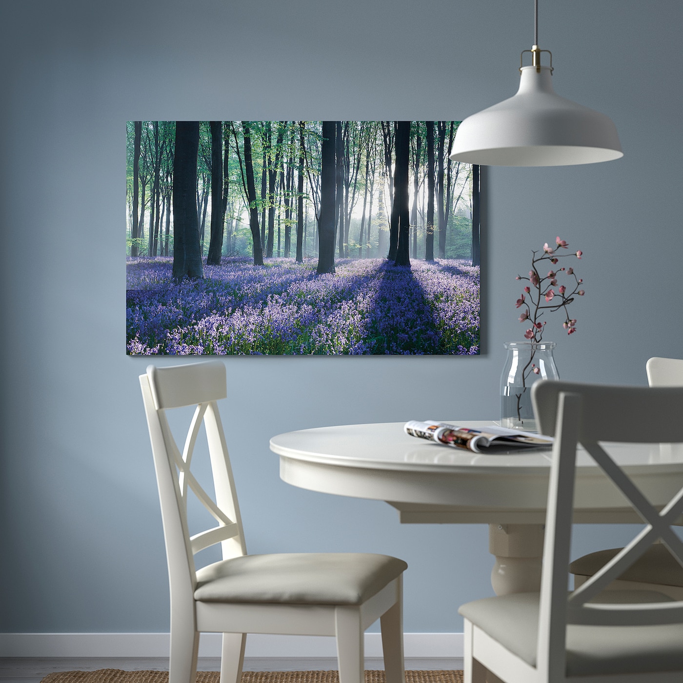 IKEA PJÄTTERYD obraz, liliowy Las, 118x78 cm