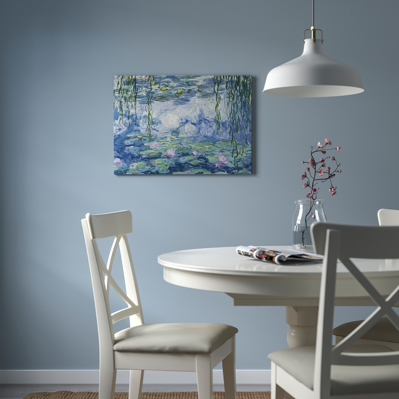 IKEA PJÄTTERYD obraz, Lilie wodne, 1916 19, 70x50 cm