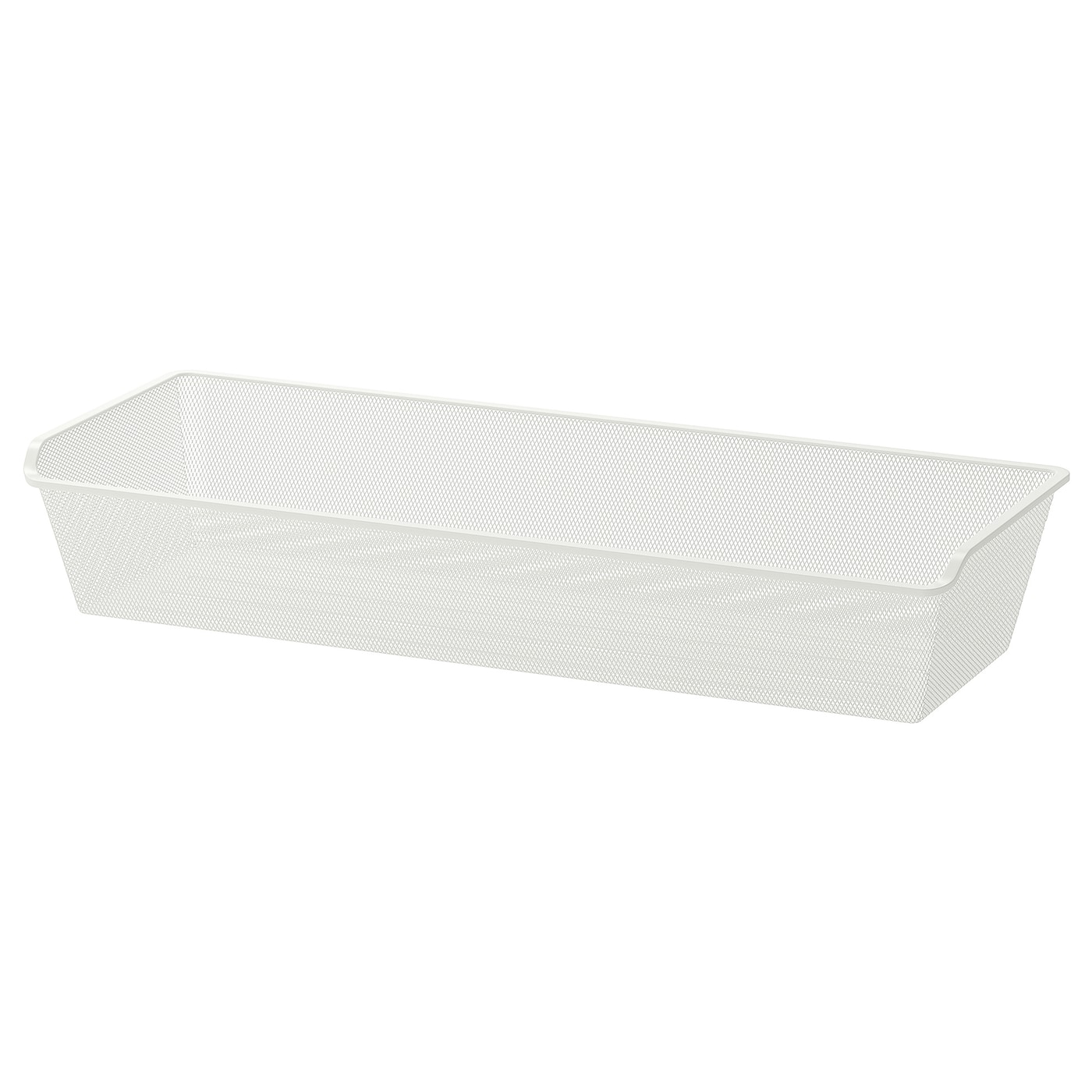 IKEA KOMPLEMENT kosz druciany, biały, 100x35 cm