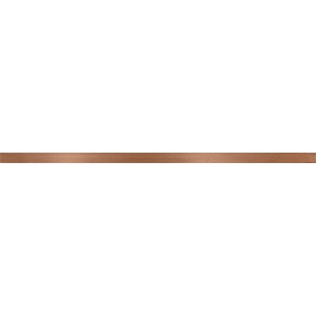 Płytka ścienna listwa UNIVERSAL METAL BORDERS copper mirror glossy 2x