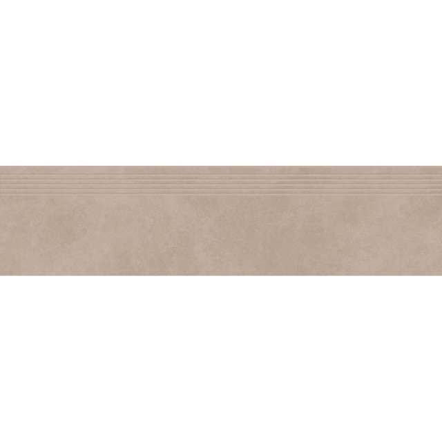 Gres szkliwiony stopnica ARES mocca mat 29,8x119,8 gat. I