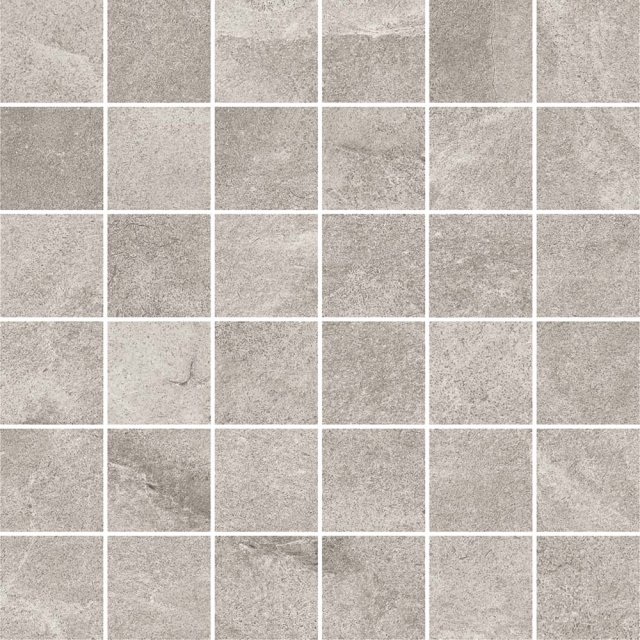 Gres szkliwiony mozaika MARENGO light grey mat 8mm 29,8x29,8 #596 gat