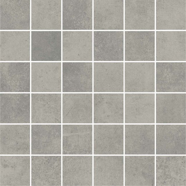 Gres szkliwiony mozaika FOGGY NIGHT light grey mat 29,8x29,8 gat. I