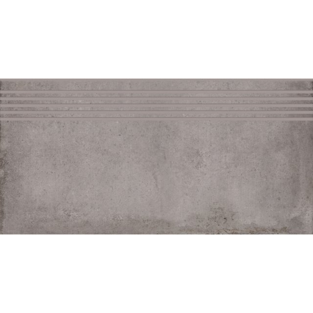 Gres szkliwiony stopnica DIVERSO taupe mat 29,8x59,8 gat. I
