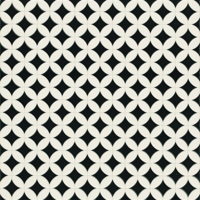 Gres szkliwiony hiszpański NXT TRENZA NEGRO mat 44x44 gat. I