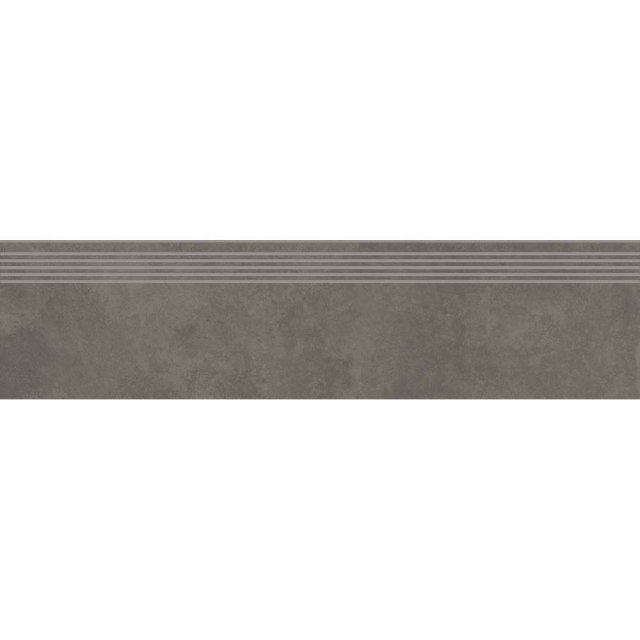 Gres szkliwiony stopnica ARES grey mat 29,8x119,8 gat. I